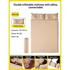Matelas gonflable automatique kaki-5cm-double taille