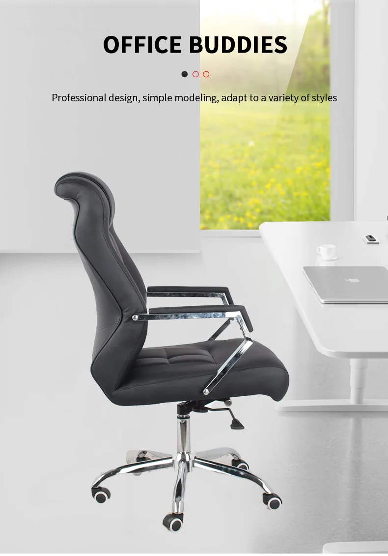 High Back For Elderly Massage Luxury Chairman Pu Leather Ergonomic