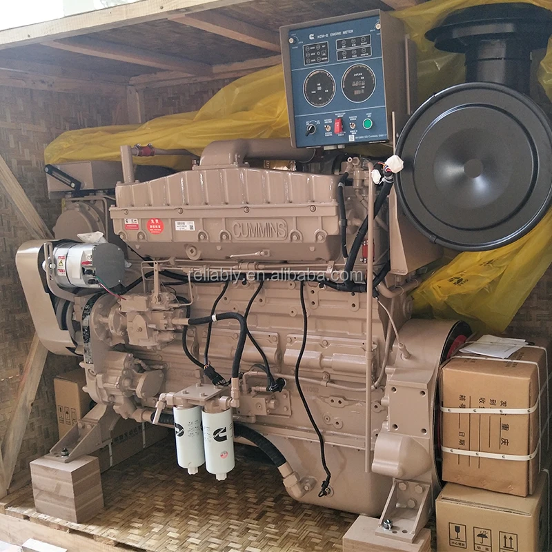 
Двигатель 400Hp, N14, коэффициент соотношения лодок 1:1, судовой дизельный двигатель с коробкой передач для Cummins 