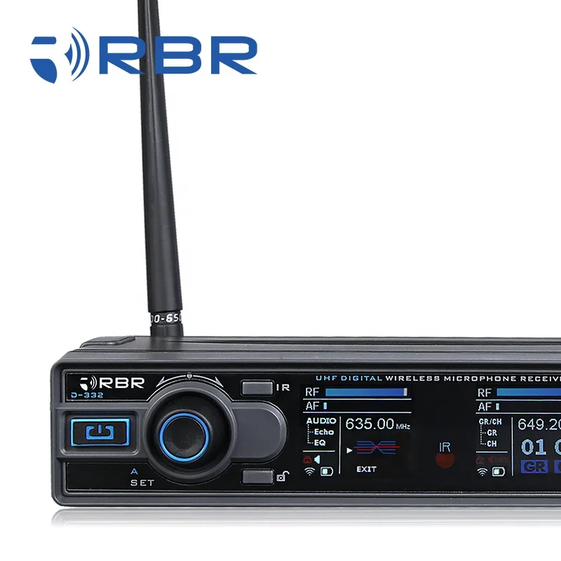RBR D332 Saxophone Wireless Microphone with Echo Function