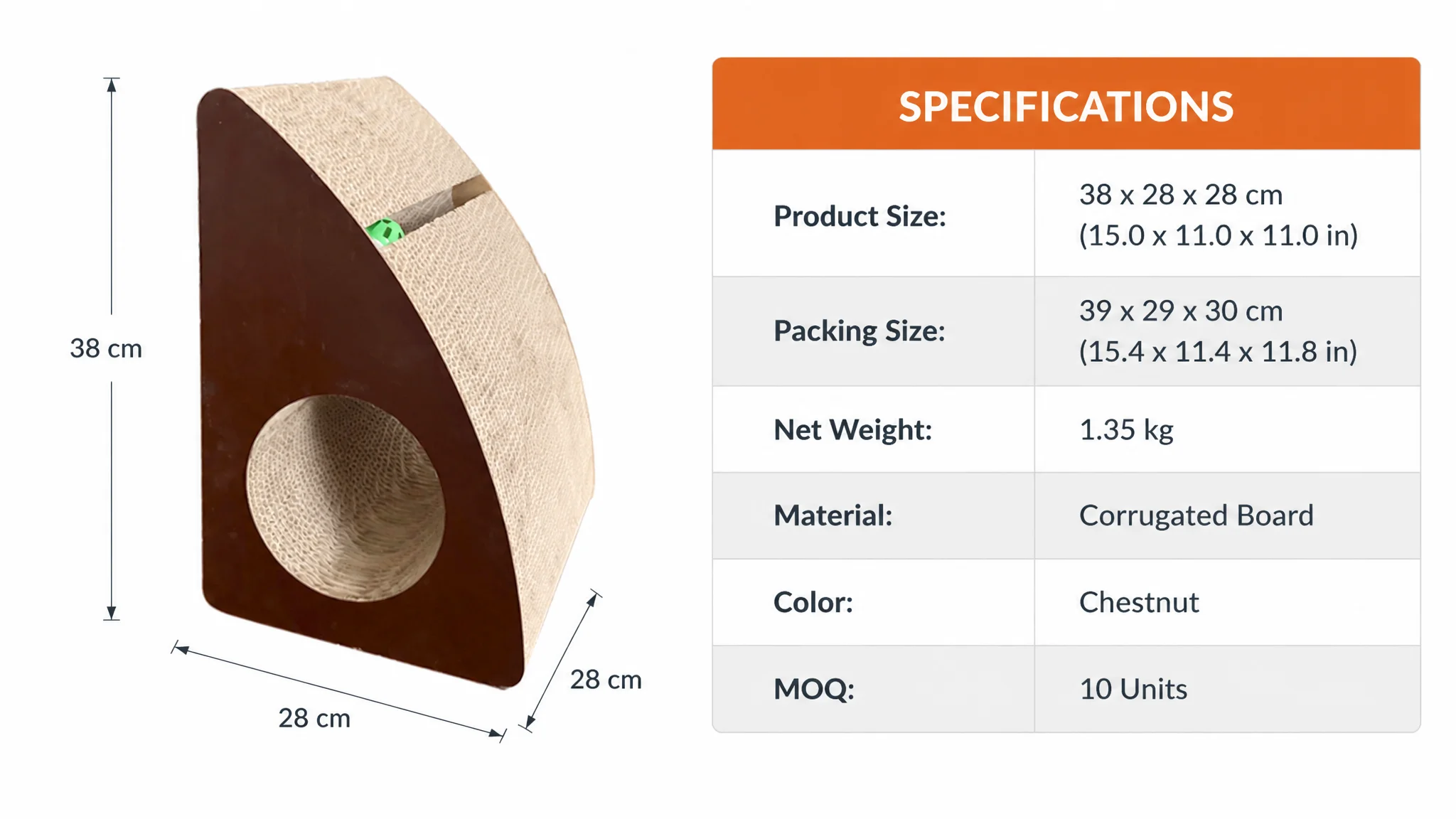 Cat Scratch Board Wear Resistant Non — Product details 6