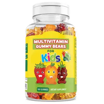 ODM/OEM Beneficial Improve Kids Immunity Health Promote Dietary Supplements Multivitamin Bears Gummies