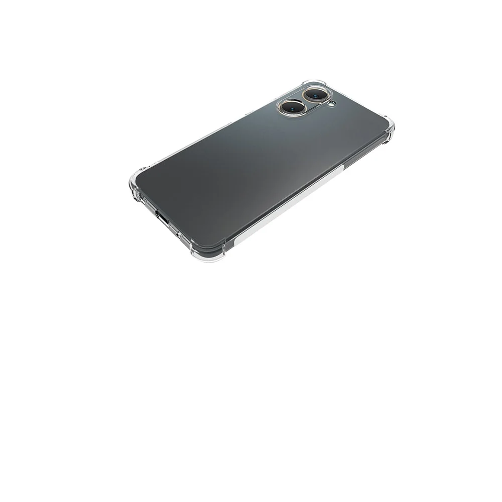 Phone Case Transparent Shockproof Tpu Case for Vivo Y03 4G Back Cover Corners
