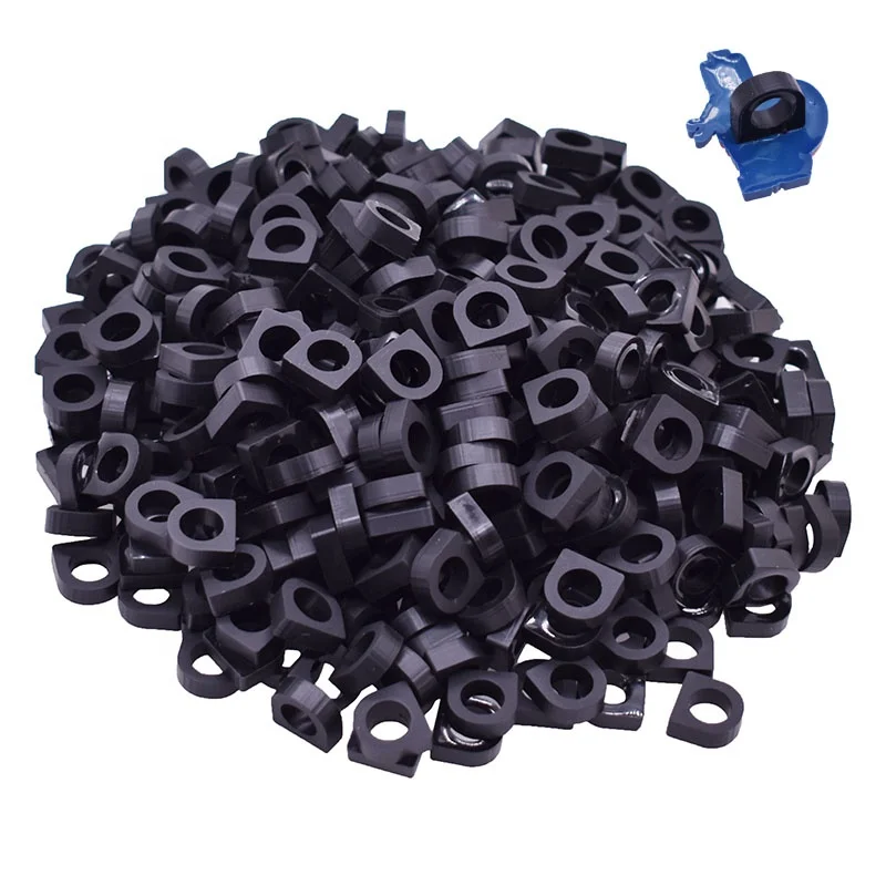 Pencil Topper Straw Black Plastic Buttons High Quality Fit DIY Pen Pencil Accessories for School Teenager Pen Cap