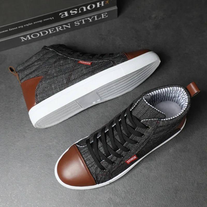 winter latest nice design fashion trend retro popular durable lace-up man casual shoes large size for men 39-47
