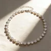 Steel-colored round diamonds