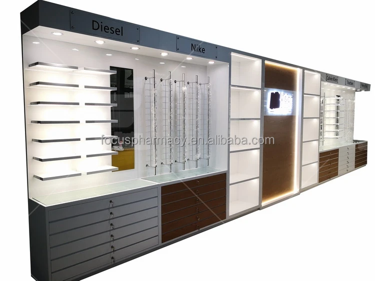 Modern Optical Frame Display Rack Eyeglasses Store Furniture Display
