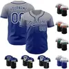 Gray and Royal Blue
