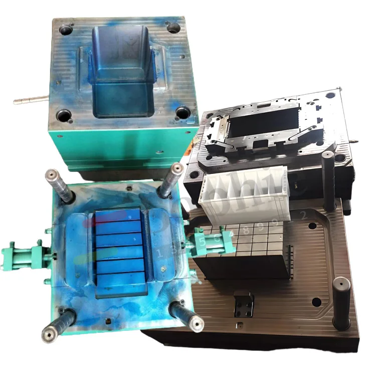 Car Battery Injection N60 N100 N200 Lead-Acid Battery Case Mold Plastic Battery Box Injection ...