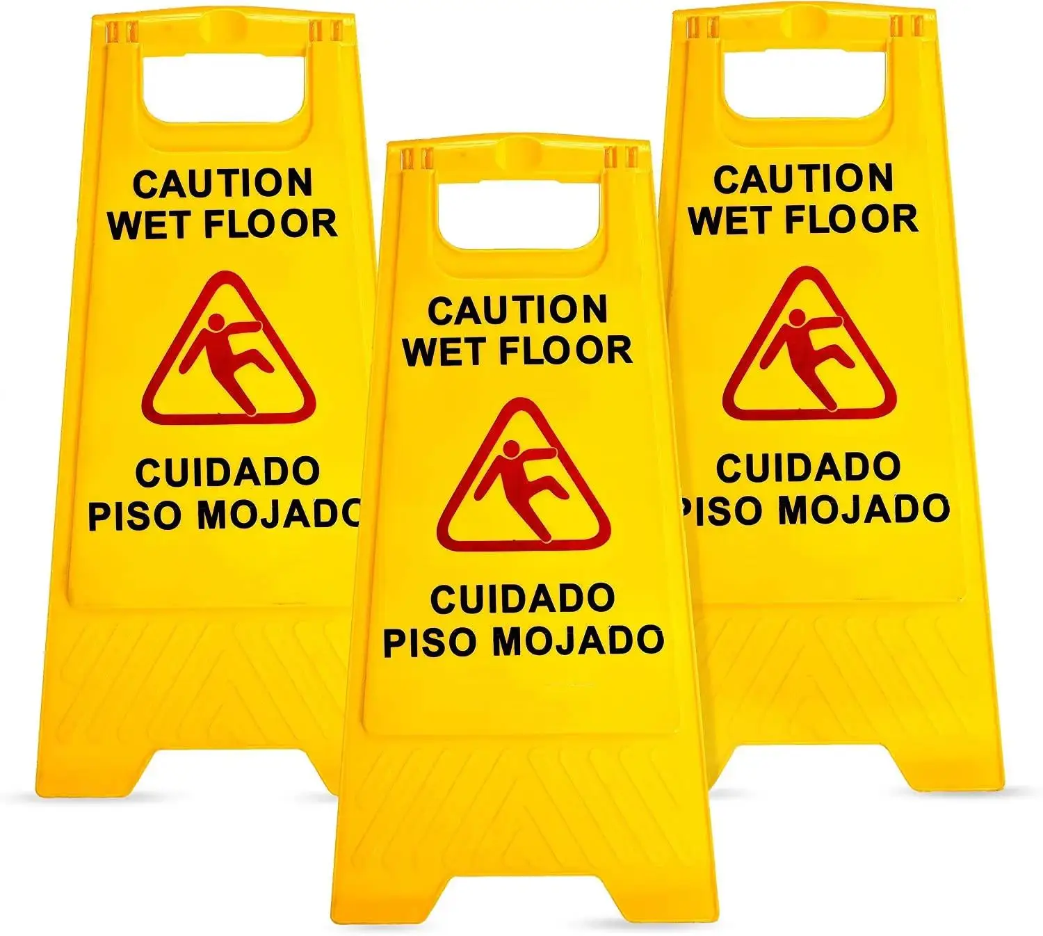 Customized Printable A Shape Pp Plastic Folding Warning Hazard Safety ...