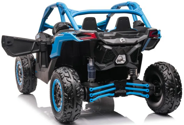 Coche Eléctrico 4x4 Can-Am Maverick Para Niños – Monoplaza Con Mando A Distancia 2.4 GHz, Luces LED, Suspensión Independiente Y Reproductor MP3