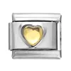 0258 Heart-Shaped Beige Gemstone