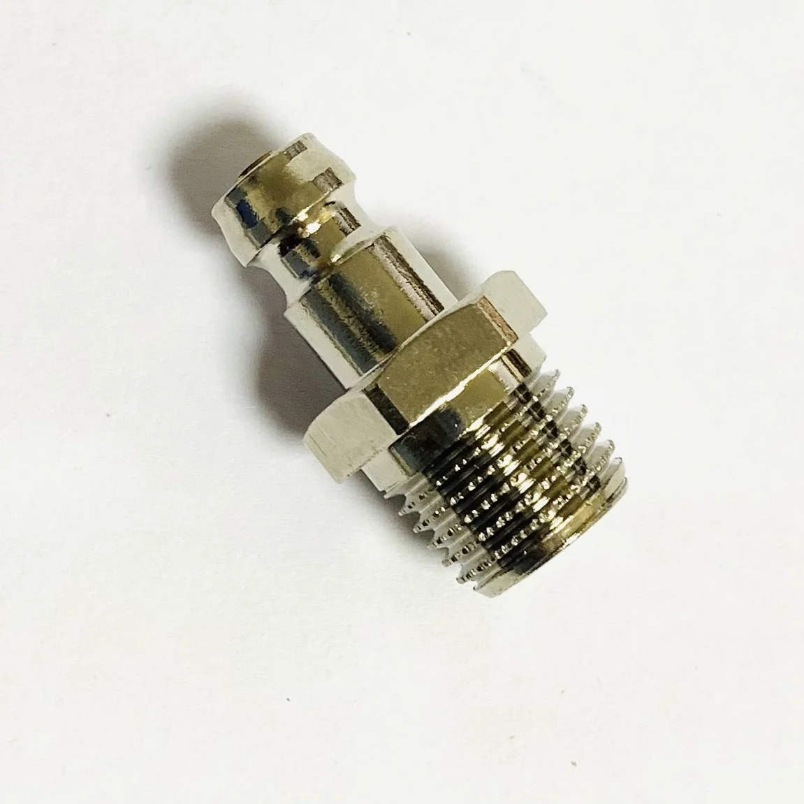 Brass Male Threaded Pipe Nipple for Liquid Cooling System