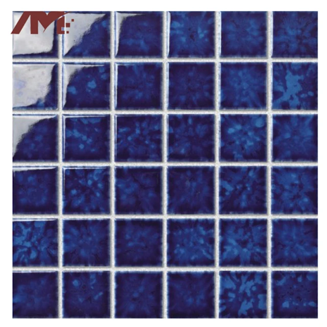 Blue Porcelain Mosaic Tile 600x600mm product sample
