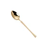 Golden main serving spoon