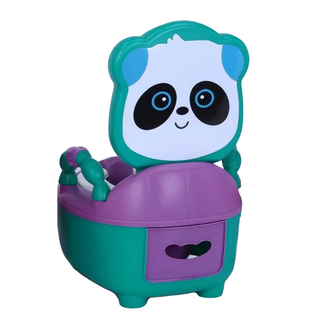 Cute Cartoon Style Potty Children Toilet Seat Indoor Outdoor Plastic Potty Training For 1-6 ...