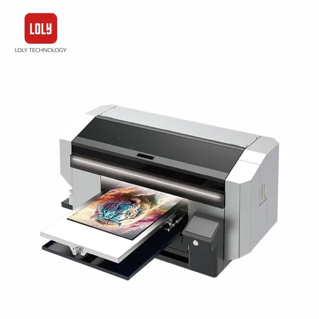 China Factory direct sale All-in-one DTG printing machine DTG inkjet printer for pure cotton T-shirt direct digital printing