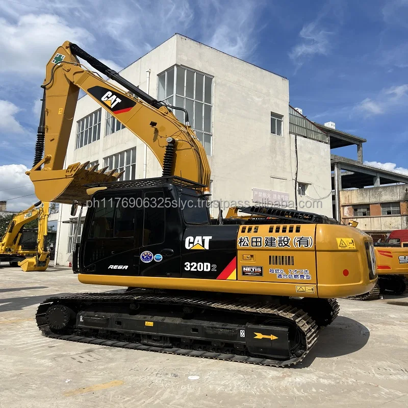 Used Construction Caterpillar 320d Earth Moving Excavator Machine Cat ...