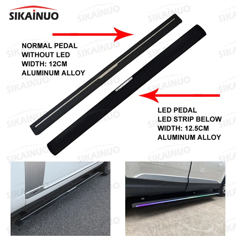 Deployable Electric Running Boards Power Side Steps Retractable Bracket Foldable Powersteps Car Accessories for Genesis GV80