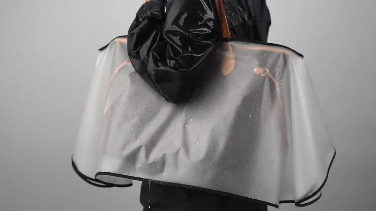 Designer Weather Resistant Rain Slicker Handbag Protector Bag Raincoat
