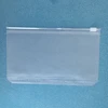 Borsa con cerniera in PVC satinato