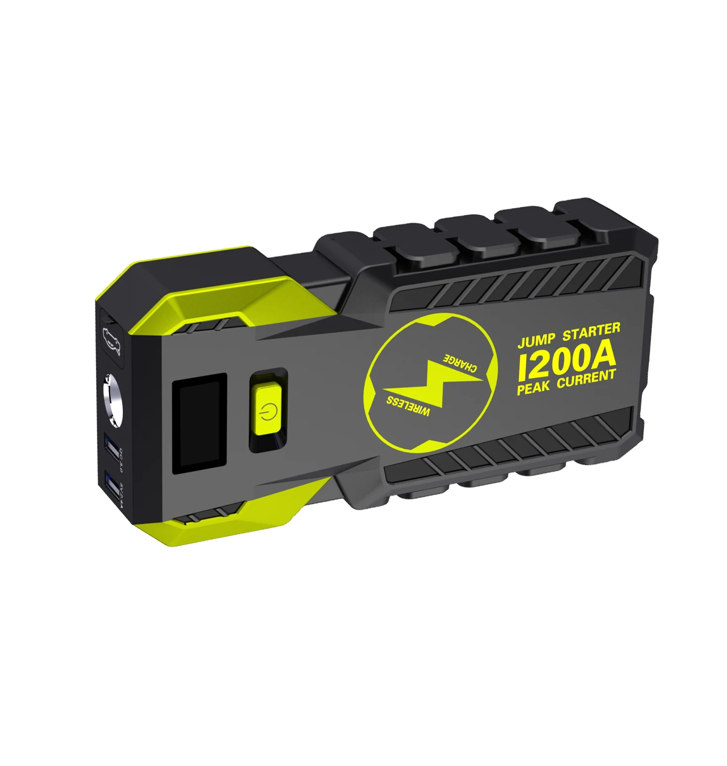 Портативный автомобильный Пуск 16000Mah 4 Usb Батарея пусковой стартер Power