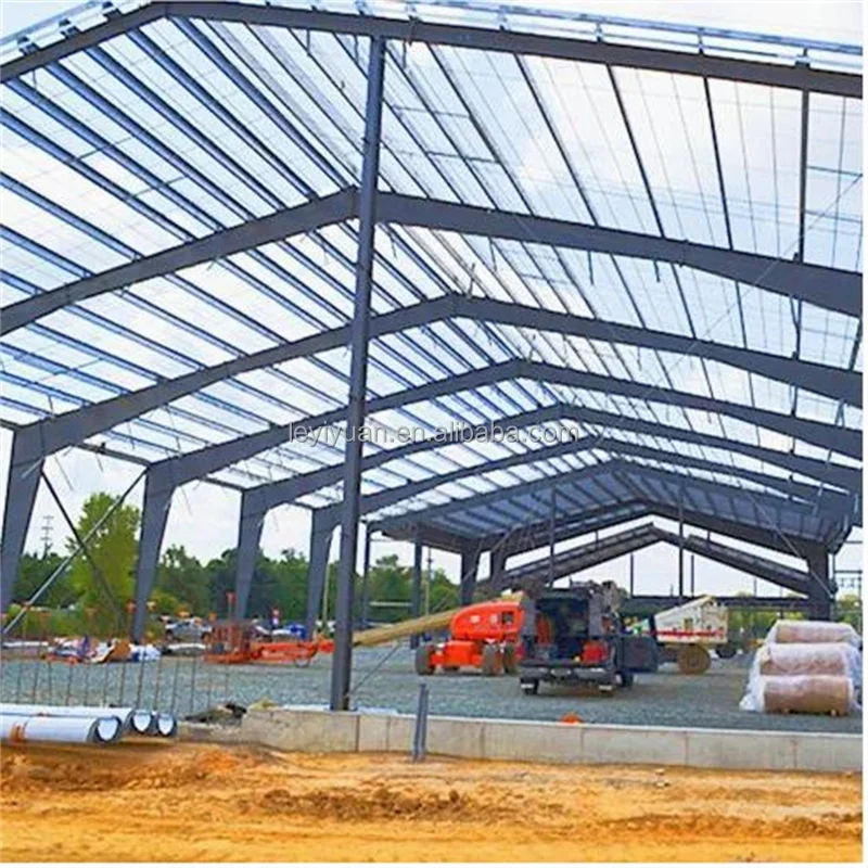 Заводская сборная стальная конструкция цех холодного хранения завод для строительства коровьей фермы склад