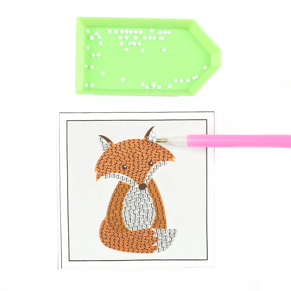 Wholesale DIY Dinosaur Diamond Painting Stickers Kits For Kids