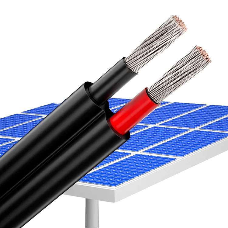 Câble électrique solaire Huaqi H1Z2Z2-K/PV1-F 4mm fil DC conducteur en cuivre étamé gaine isolante XLPE & caoutchouc pour panneaux solaires