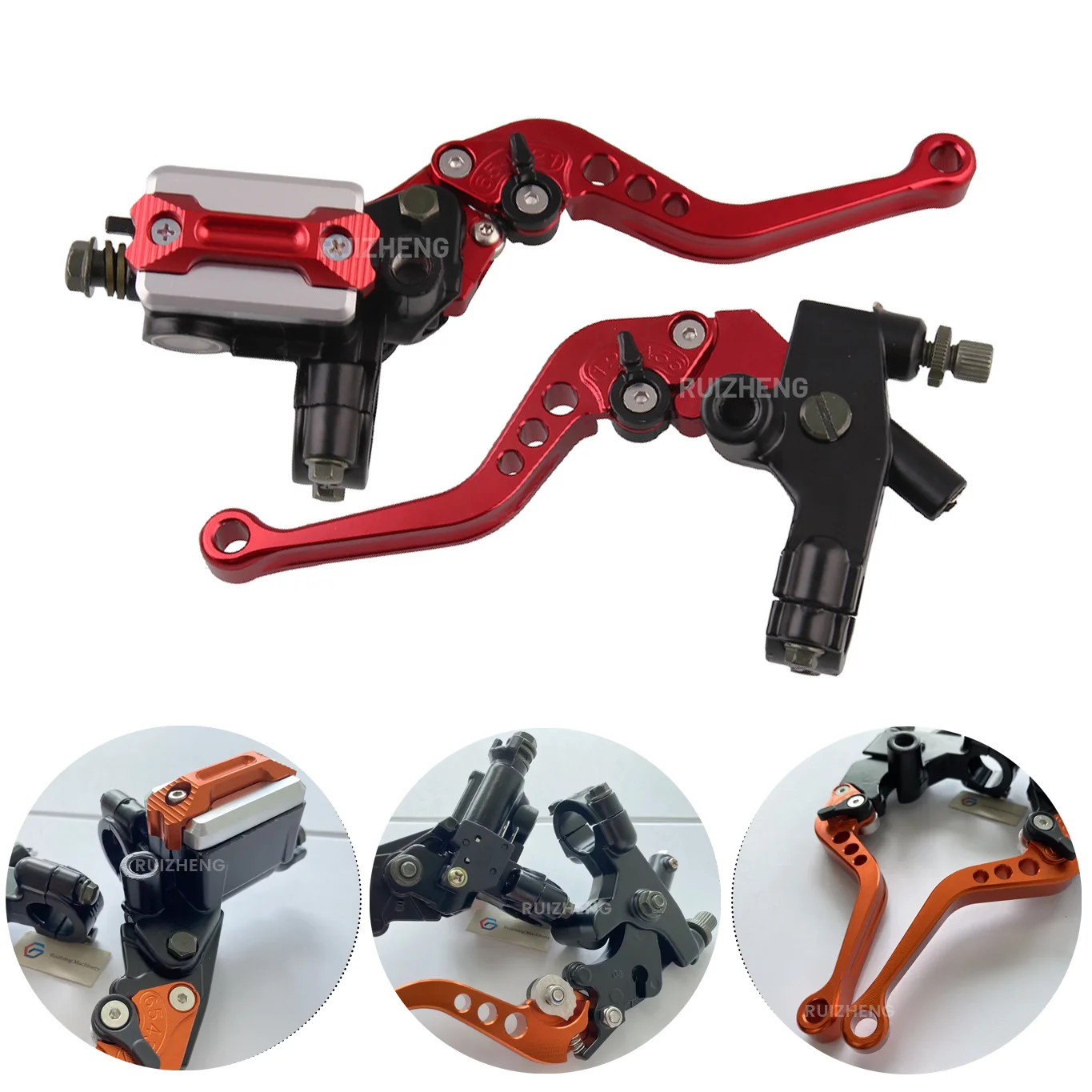 Universal Fit Motorcycle Modification Handbrake CNC Parts Universal Motorcycle Clutch Brake Lever With Trusted By Rider