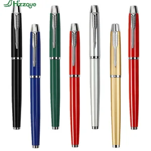 High Quality Custom Logo Portable Office Writing Signature Gift Metal Rollerball Pen Personalized Logo Printed