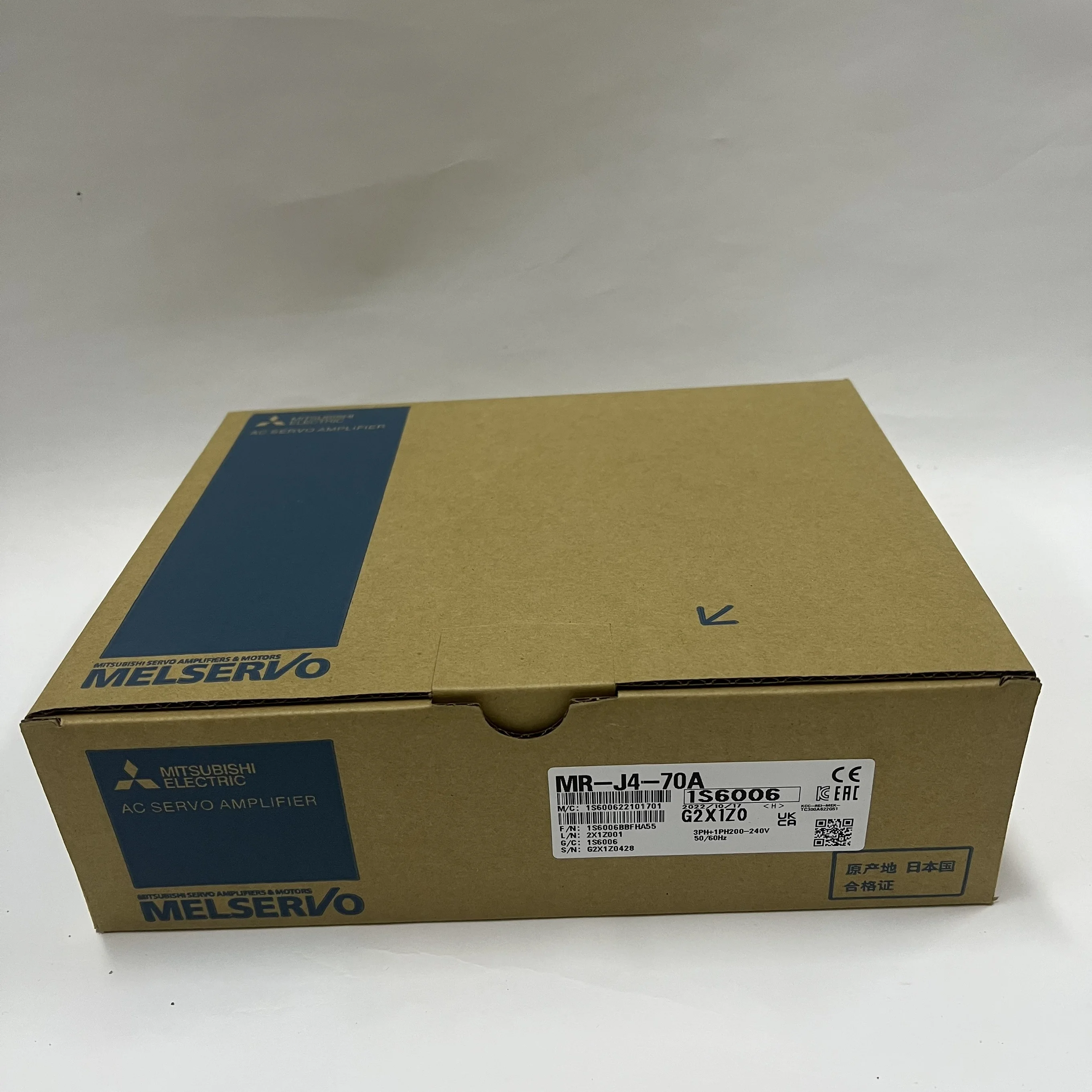 Mitsubishi AC Servo Amplifier MELSERVO-J4 Series MR-J4-70A