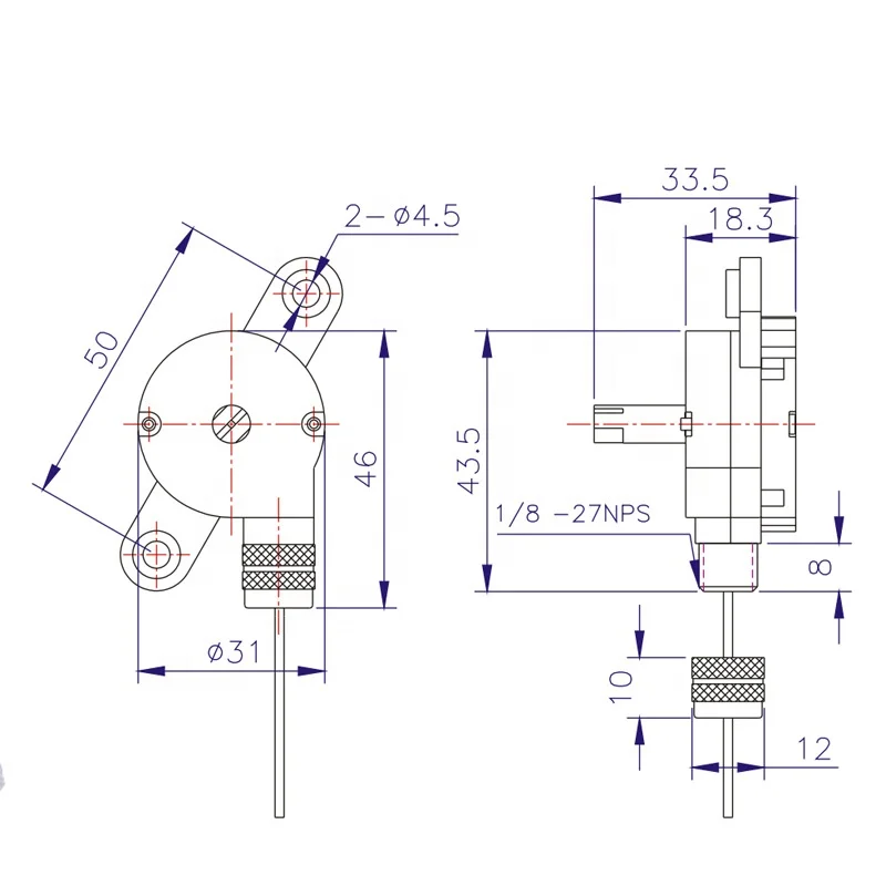 Zing Ear 3 Speed 4wires Ceiling Fan Wall Lamp Light Pull Chain
