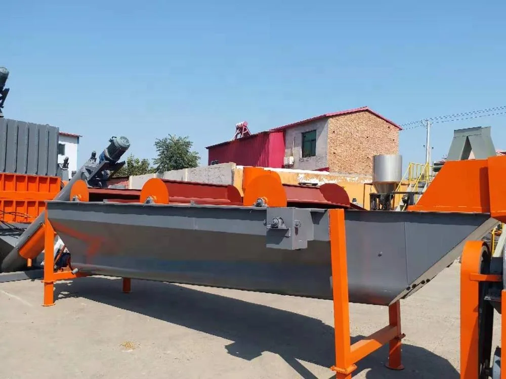 PP PE PET Flakes Washing Machine Floating Separating tank Floating Washer for Plastic Recycling Washing Line Price