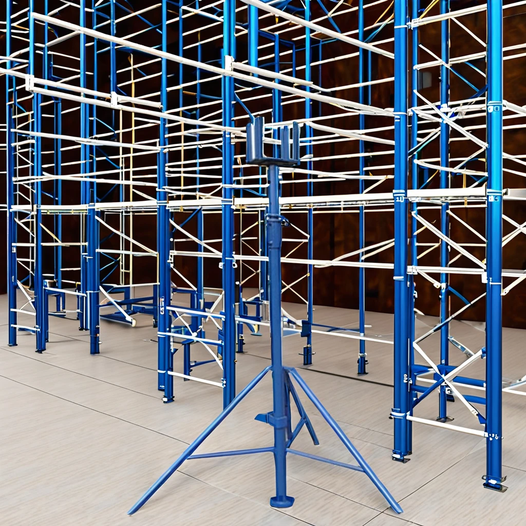 product scaffolding system safety protection climbing ladder cage for bridge construction-10