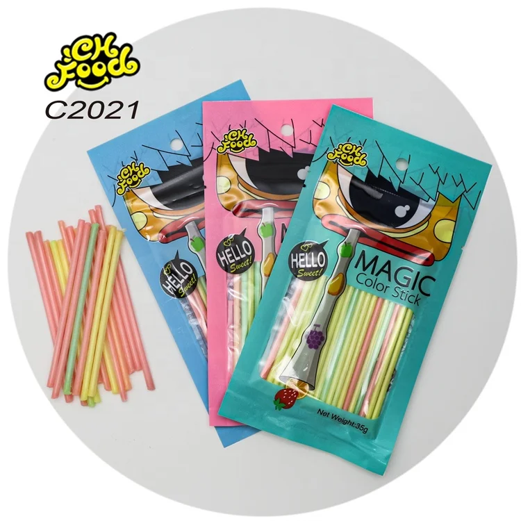 China Candy Supplier Wholesale and OEM CC Stick Sour Powder Candy for Kids Sweet Candy