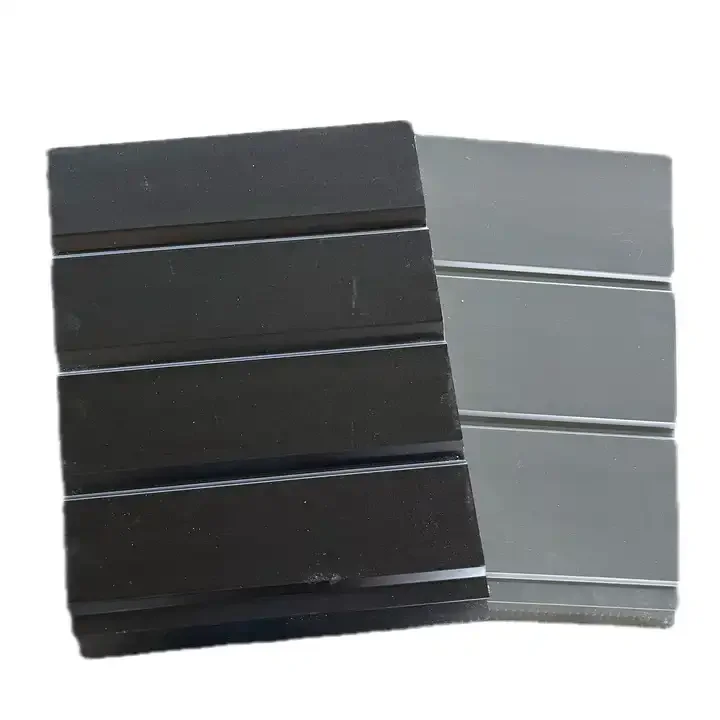 Chile popular decoration PU seamless wall panels polyurethane foam sandwich panels insulated black metal siding for house