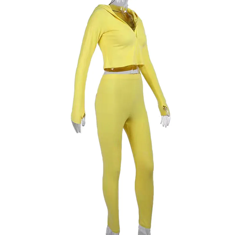 yellow crop top moletom com capuz