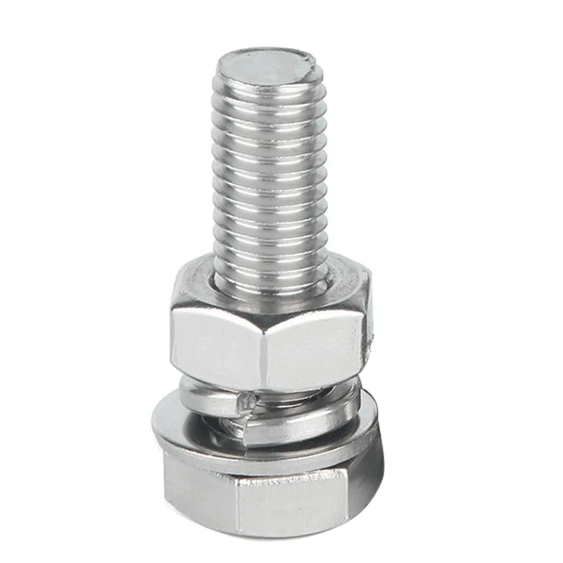 Bolts Nuts Washers A2 A4 Stainless Hex Bolt Nut Washer 316 SS 304 SS Bolts and Nuts