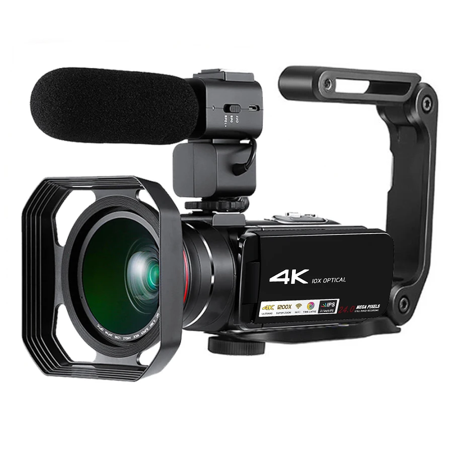 10X Optical Zoom Digital Video Camera Full Hd 1080P