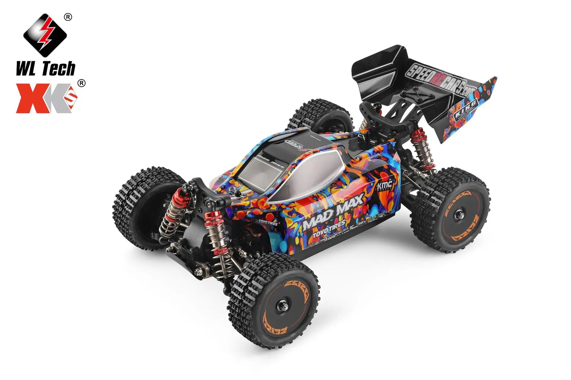 WLTOYS 184016 Brushless Motor RC Truck - 75KM/H 1:18 4WD Electric