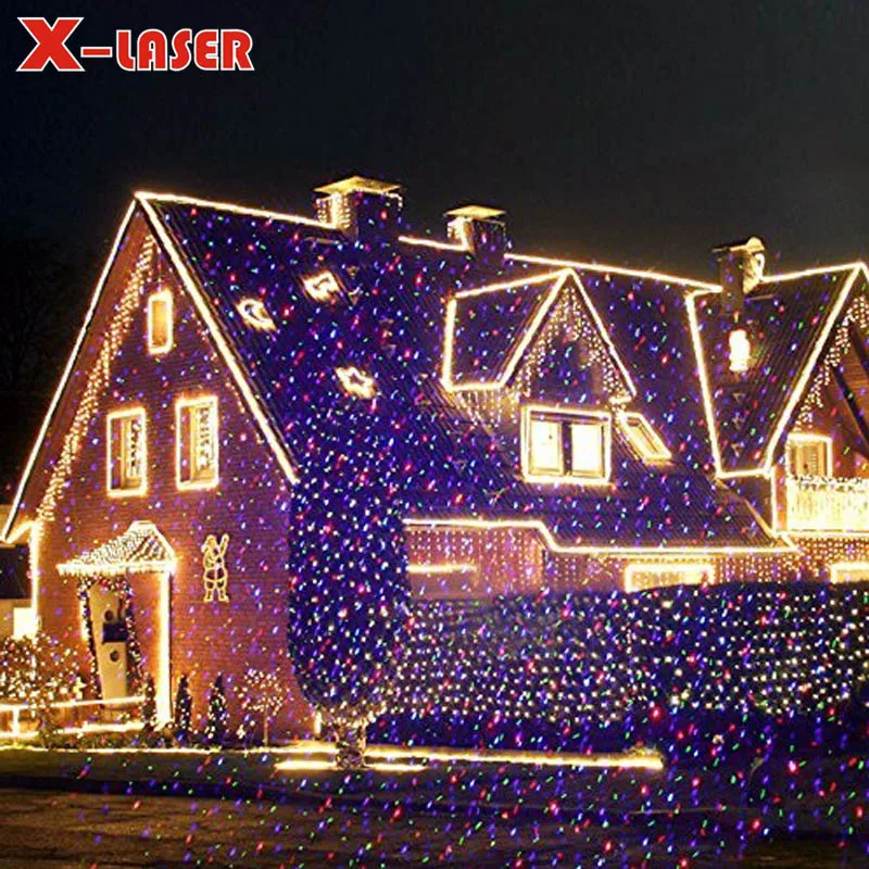 Seasonal Projector Christmas Projector Lights Outdoor – 16 Replaceable Patterns, Waterproof, 12 Themes For Holiday & Party Decor