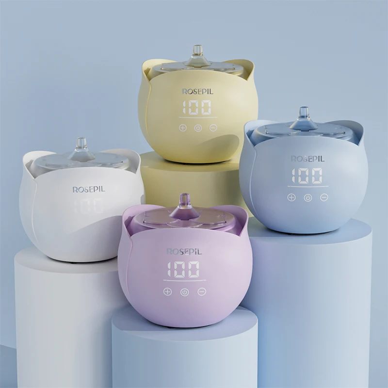 ROSEPIL 450ml Depilatory Wax Heater Kit Fast Shipping Mini Portable Digital Wax Warmer Set for Hair Removal