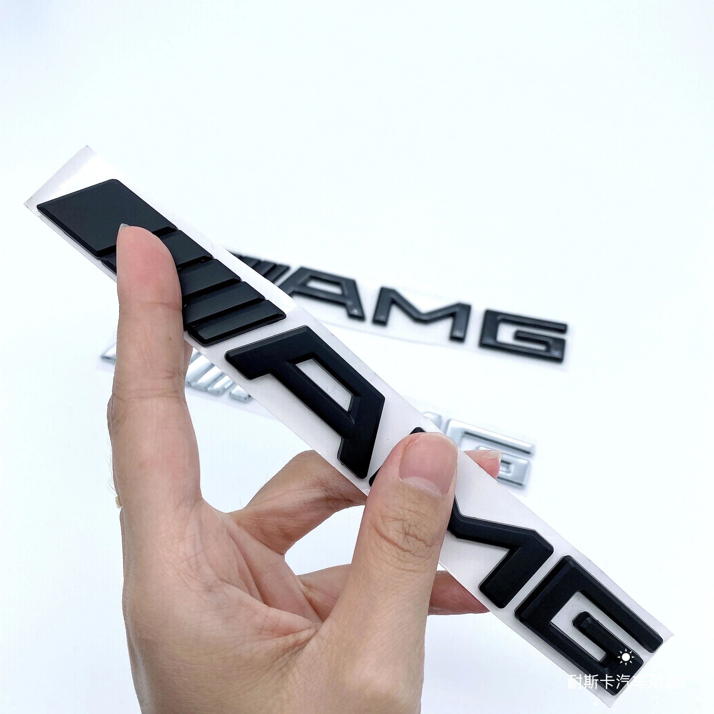 ABS Car Badge 3M AMG Logo Decal Emblem Plastic Sticker - Quality ...
