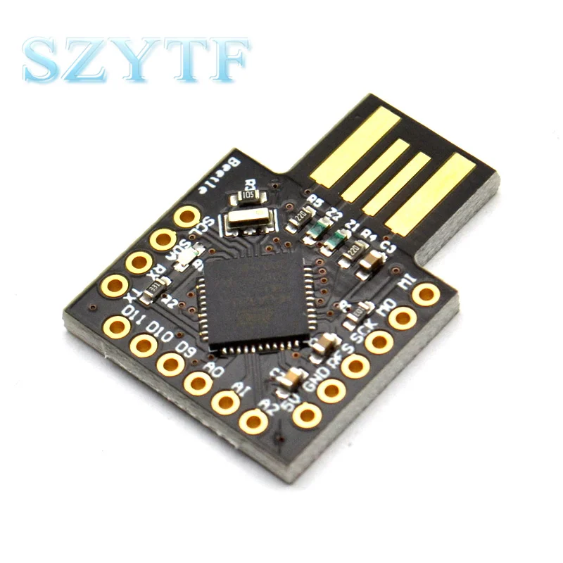 Pro Micro Beetle Keyboard Development Board Mini USB ATMEGA32U4 Module with Pin DC 5V for Kits and Expansions
