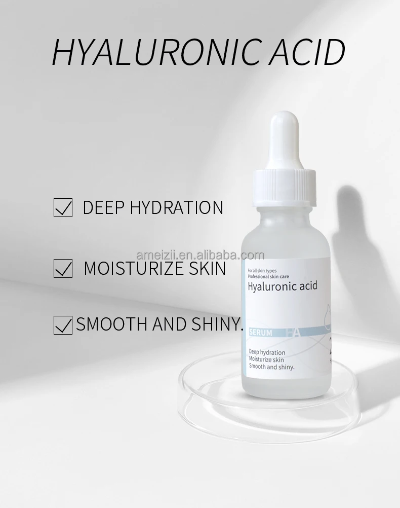 Wholesale Hyaluronic Acid Face Serum Skin Care Moisturizing Anti Aging ...