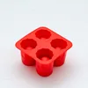 Red---4-hole popsicle