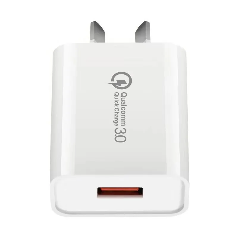 Сетевое зарядное устройство USB Quick Charge 3 0 18 Вт 5 В А блок быстрой зарядки QC совместим с мобильными телефонами