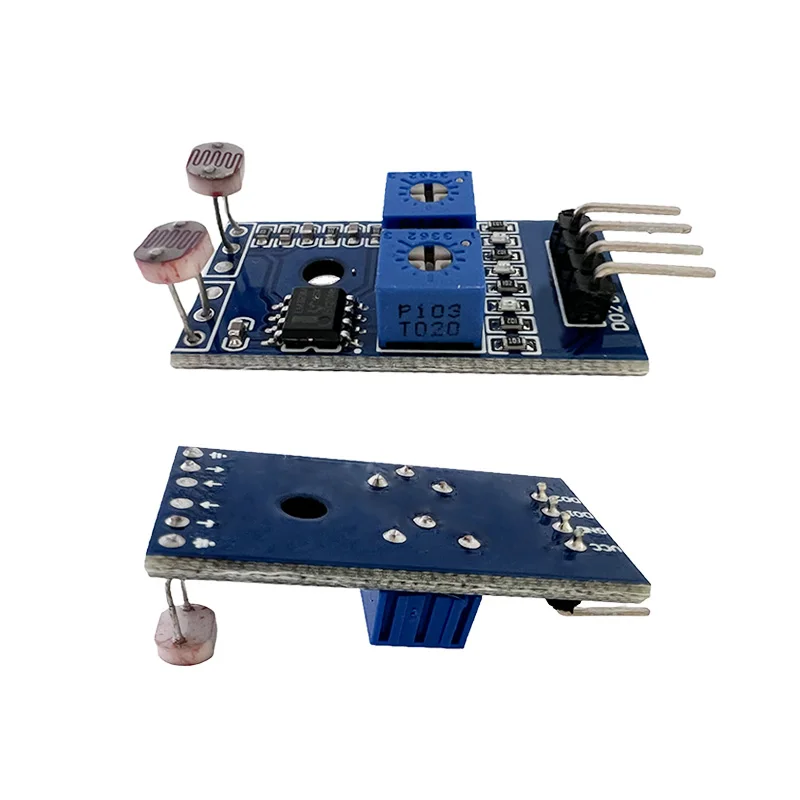 4 Pin LDR Photosensitive Light Sensor Module Detects Photosensitive Photosensitive Resistor Module