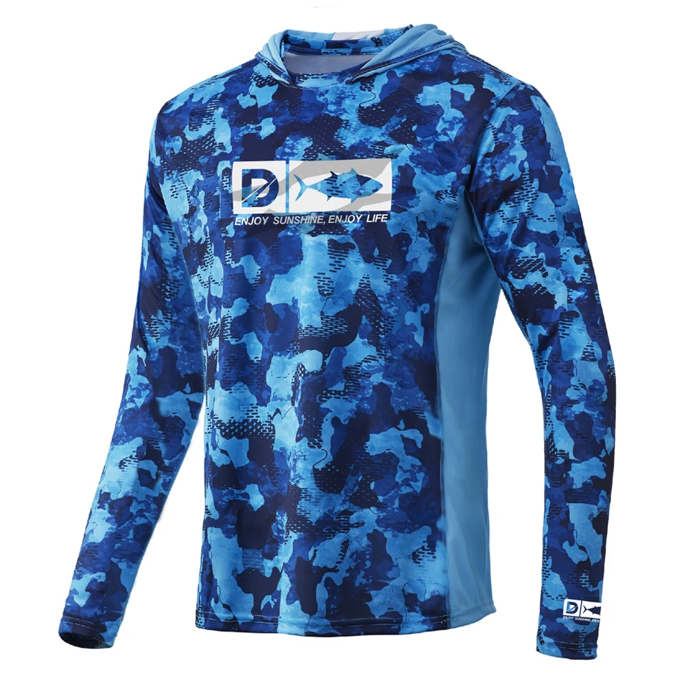 Lightweight Sublimation UPF 50+ Fishing Hoodie